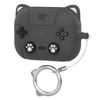 Silicone Earphone Case Cartoon Cat Ear Protective Shell for Airpodspro3 Earphone Accessories