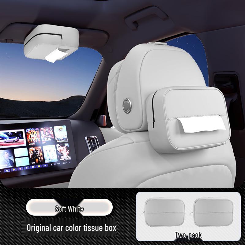 Compatible with Ledao L60 2026: Car Seat Hanging Tissue Bag for Interior Accessories