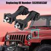 JEEP Wrangler TJ Hood Lock - Compatible with Part Numbers 55176636AD, 68038118AA, 55176636AC