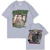 Rare Punk Band Green Day Popdisaster Tour 2002 T-shirts Unisex Women Vintage Gothic Rock Oversized Tshirt Male Cotton Casual Tees