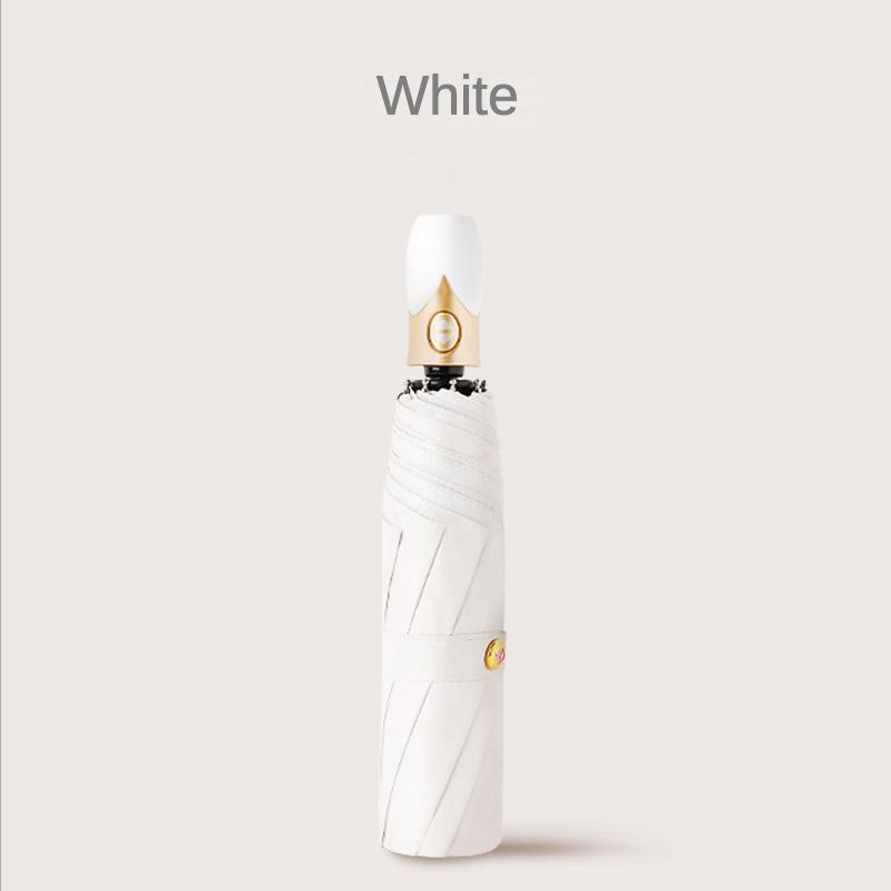 8/10 Bein Automatisk/Manuell Sammenleggbar Paraply for Kvinner Sol og Regn UV Trefoldige Paraplyer Paraguas Mujer Guarda Chuva