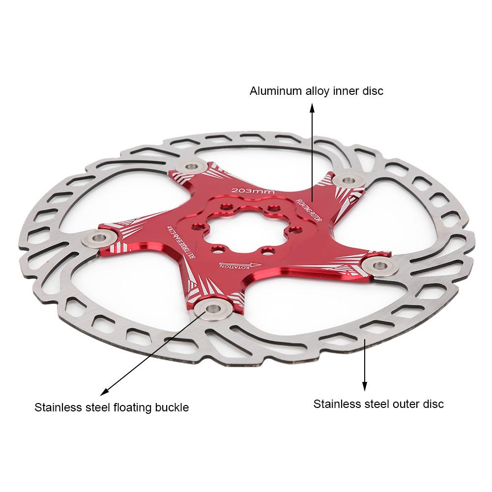 Quality Metal Mountain Bike 203mm Five Nail Disc Brake Brake Pad Disk