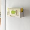 Magnetic Tissue Box Holder Wall Mounted Glove Box Holder Disposable Gloves Dispenser Tissue Holder Magnet for Kitchen Freezer Refrigerator