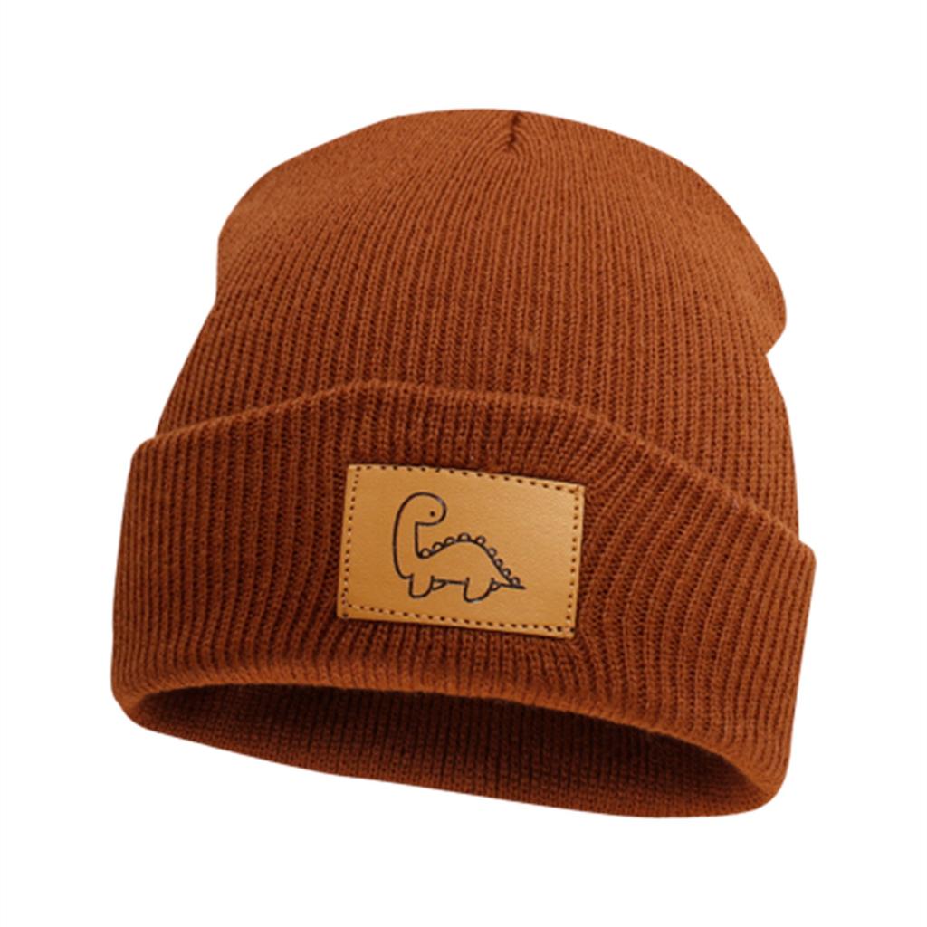 Kids Baby Winter Knit Beanie Warm Soft Wool Hat for Children Cold Weather Protection Autumn Season Comfortable Wear Fashion Cap