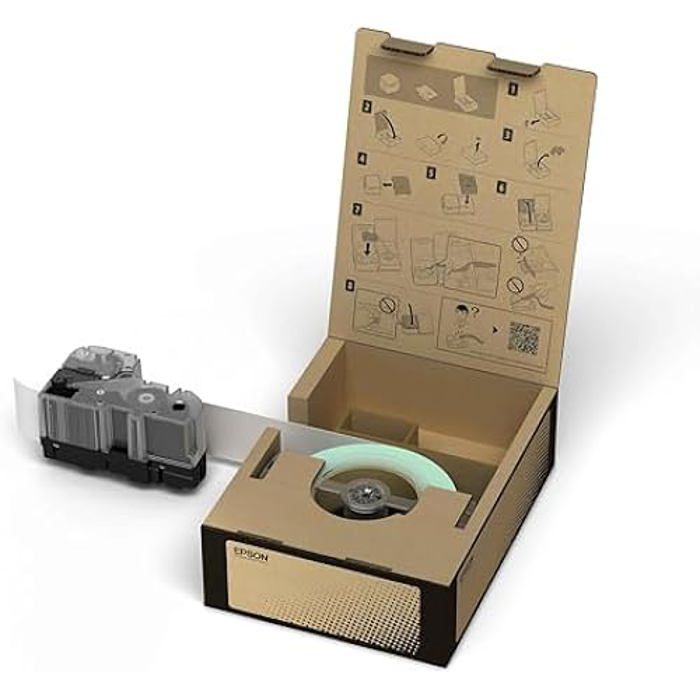 Mulan Cosmetic Epson br-vn24wb-e ruban adhésif en vinyle 24 mm 45 m