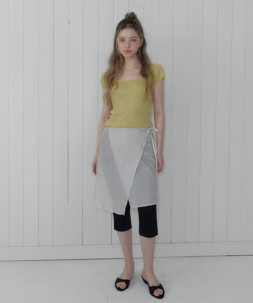 Teuwi Inlet Bolero Short Sleeve Knit