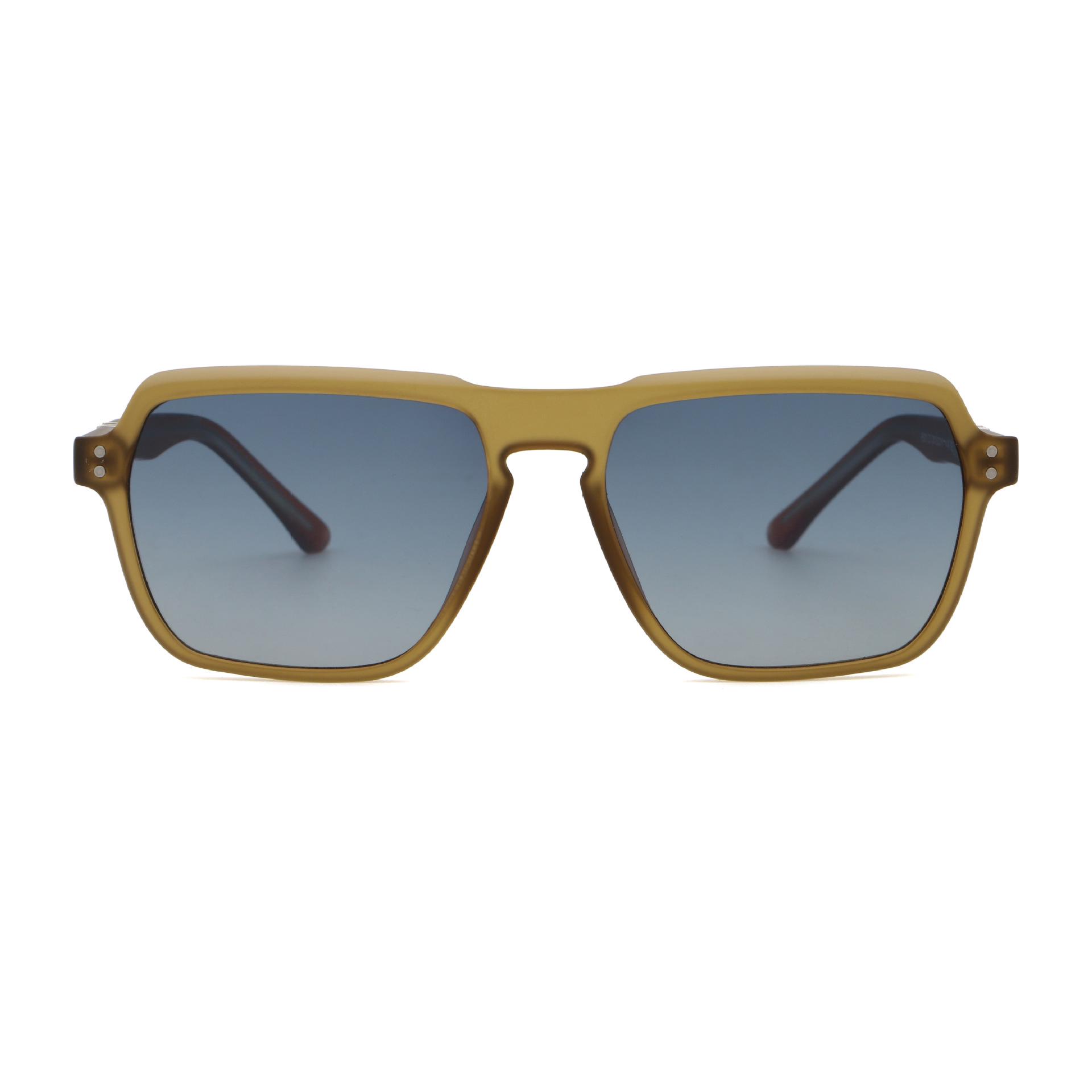 High-End European & American Trendy Square Frame Sunglasses with Sun Protection for Men & Women