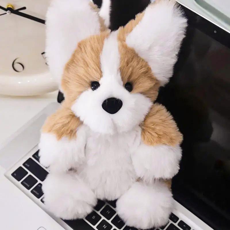 Recordable Corgi DIY Doll Material Pack Plush Puppy Toy Handmade Chinese Valentine's Day Gift