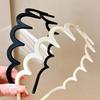 2024 High Elasticity Wave Headband for Women - Stylish Bangs & Summer Face Washing Hair Accessory