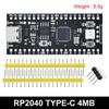1/3PCS Raspberry Pi Pico Board RP2040 TYPE-C / MICRO Dual-Core 264KB ARM Low-Power High-Performance