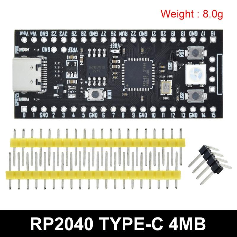 1/3PCS Raspberry Pi Pico Board RP2040 TYPE-C / MICRO Dual-Core 264KB ARM Low-Power High-Performance