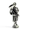Indian Ganesha Pendant Top Pendant Amulet Hindu Sterling Silver 925