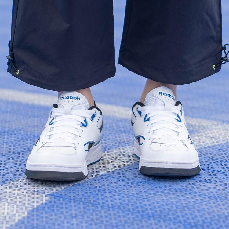 Reebok BB4500 DMX White Vector Blue Unisex Sneakers Black 100204820