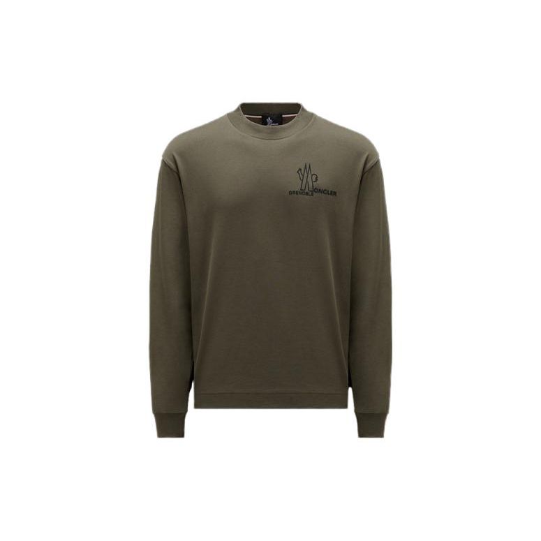 Moncler Grenoble Solid Color Crew Neck