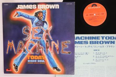 Disque vinyle JAMES BROWN Sex Machine Today MP2481 POLYDOR 1975 Japon SoulFunk Occasion