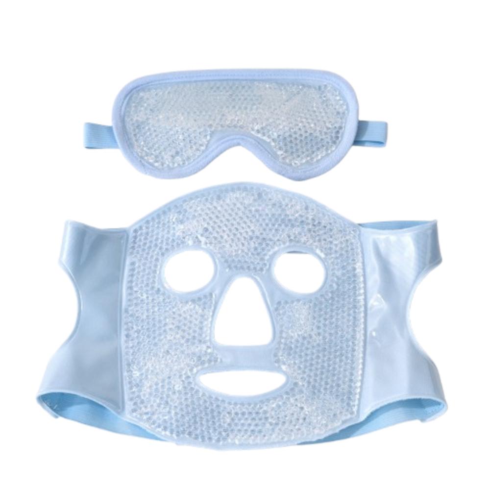Adjustable Straps Cooling Sleep Mask Gel Beads Eye Mask  Reduce Eye Face Puffiness