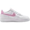 Nike Air Force 1 Vielseitig Bequem Niedrig geschnitten Kinder Basketballschuhe Kinder Sneaker Rosa Weiß IO7403103