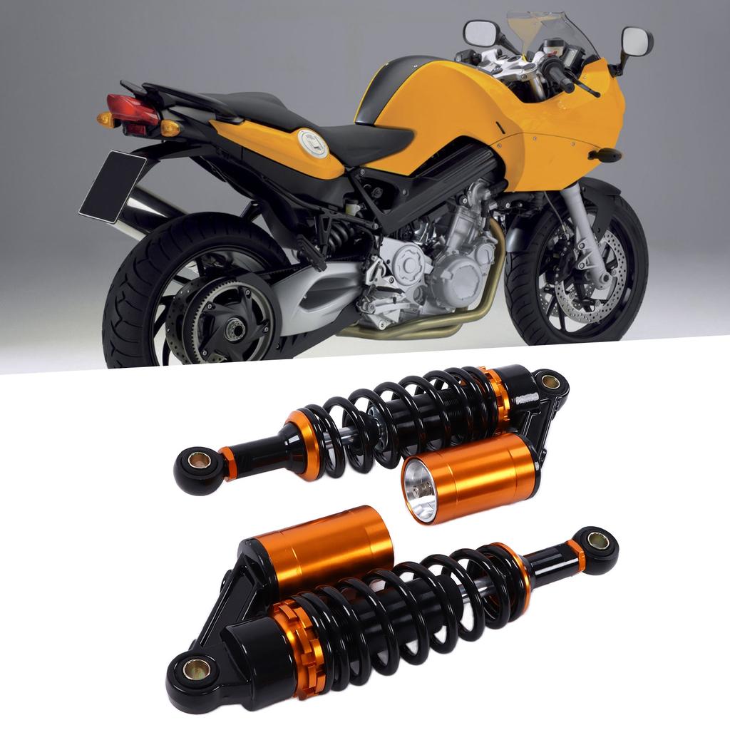 280mm Motorcycle Air Shock Absorber Safe Spring Design Universal for Scooter Dirt Bike ATV