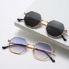 Brand Fashion New Polygonal Metal Sunglasses Retro Ladies Glasses Classic Trend Luxury Driving Travel Eyewear Uv400 Glasses