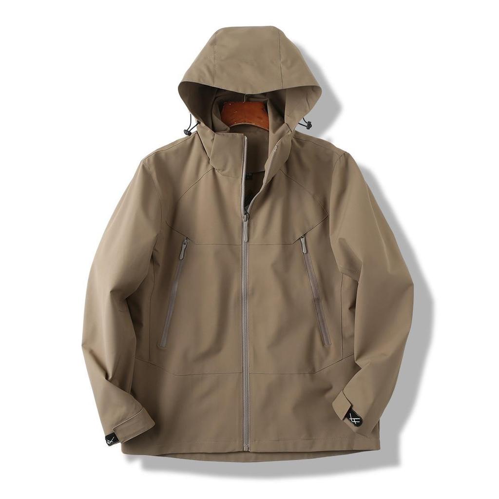 Men's Windproof Stretch Urban Workwear Jacket for Outdoor and Mountaineering