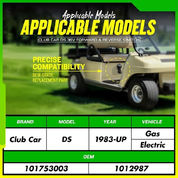 36V Golf Cart Forward Reverse Switches Replacement 101753003 Golf Cart Miniature Switches Fixes Incorrect Gear Display