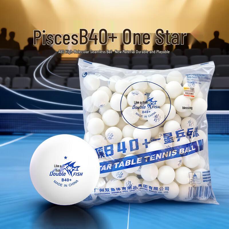 Double Fish B40+ 1-Star ABS Table Tennis Balls