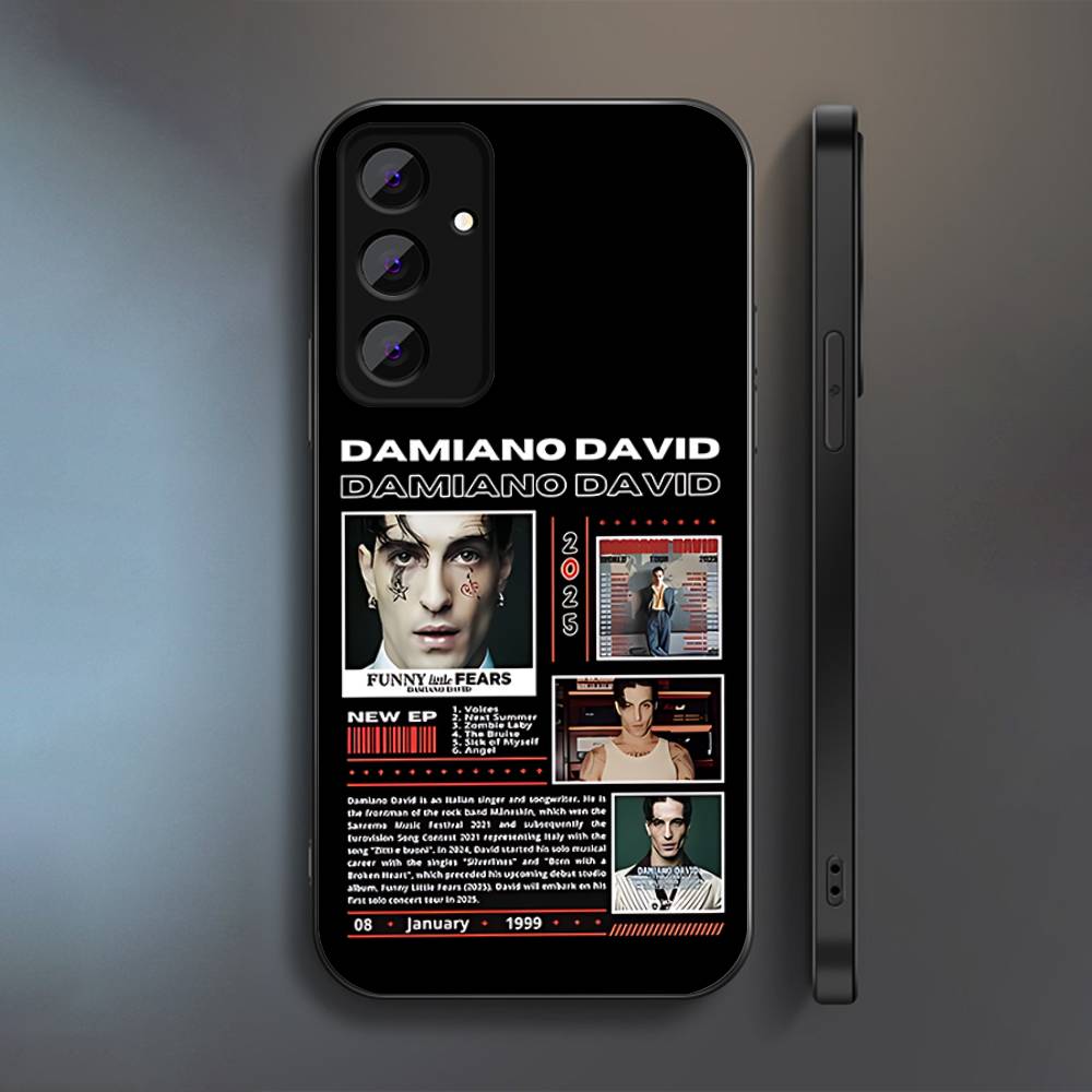 Funny Little Fears D-Damiano D-David Phone Case For Samsung S 25,24,23,22,30,21,10,9,Ultra,Plus,Lite,FE,4,5 G Soft Black Case Samsung S25ULTRA