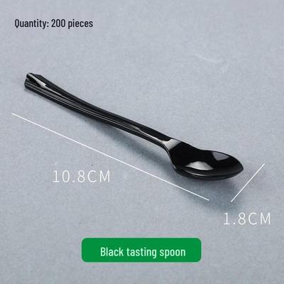JingJingRS Disposable Plastic Dessert Spoons