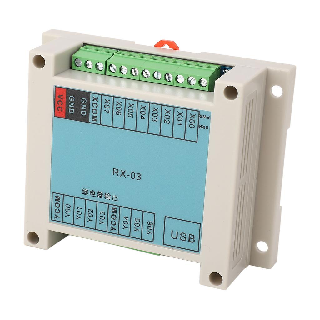 Programmable Logic Controller 8 Input 7 Output Computer Phone Programming Industrial Control Board