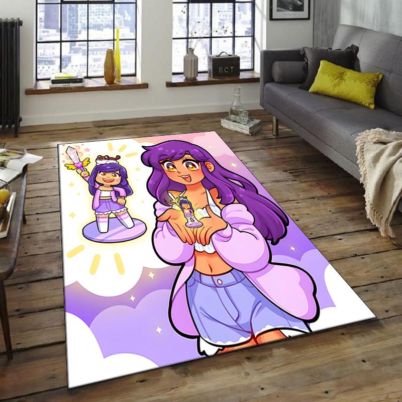 1pc Anime A-AphmauS (2) Design Area Rug - Non-Slip, Soft & Cozy Floor Mat for Living Room, Bedroom, Office - Indoor/Outdoor Decorative Carpet