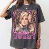 Dolly Parton 80s Country Music Charcoal Unisex T Shirt Men Women U18.882