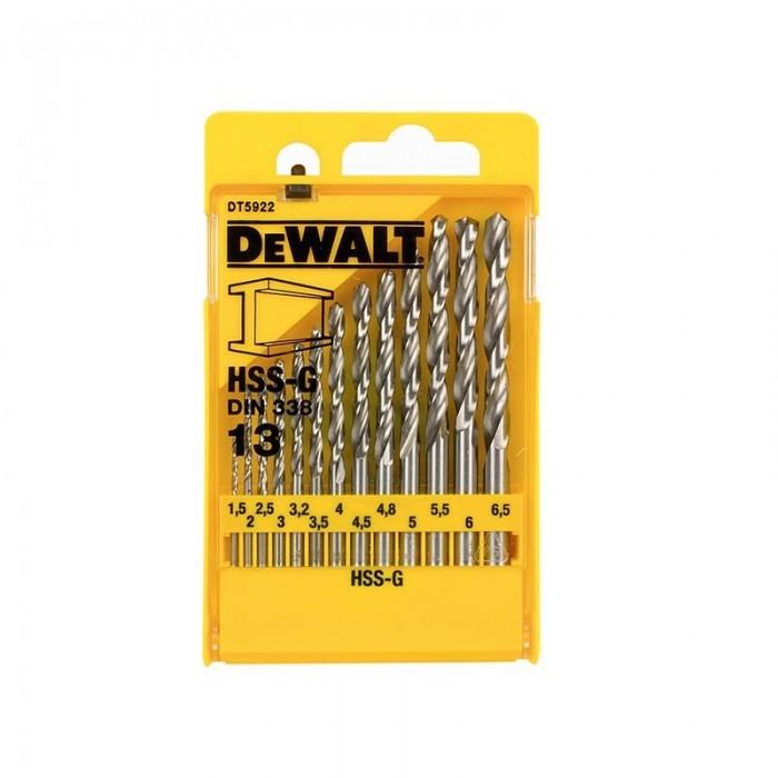 Dewalt Power Tools Hss-r Jobber Drill Bit Set