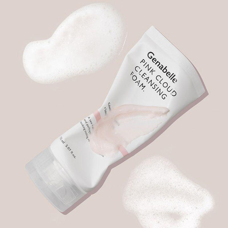 GENABELLE Розовая Облачная Очищающая Пена с Каламином 150 мл Pink Cloud Cleansing Foam