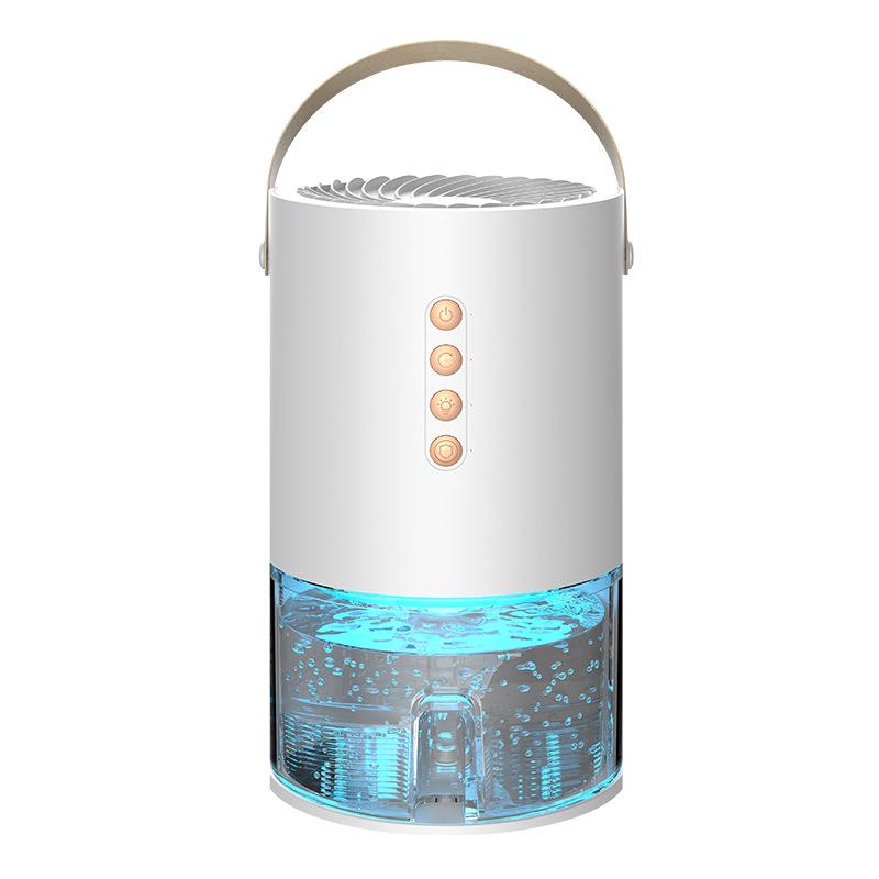 Dezumidificator Silențios Huinan și Purificator de Aer cu Ioni Negativi pentru Casă Dormitor