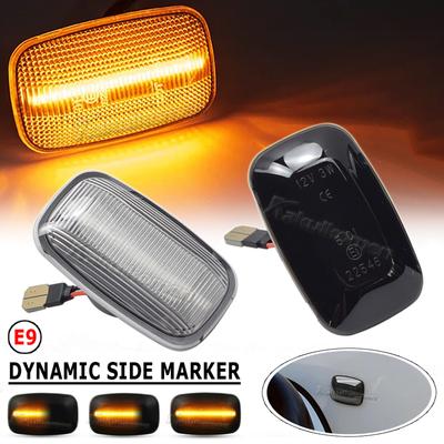 For Toyota Land Cruiser 100/70/80 Prado 90 Series FJ Cruiser Lexus LX470 Dynamic Led Side Marker Lights Turn Signal Lamp