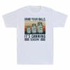 Grab Your Balls It Canning Season Funny Vintage Men T-shirt Retro Cotton Tee