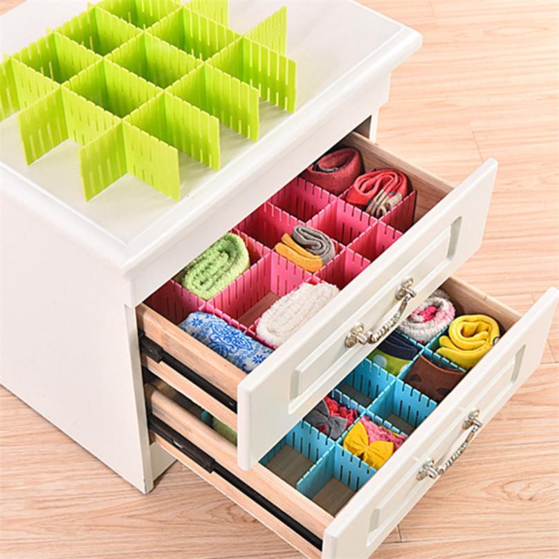 Combination Lattice Drawer Partition Board 4 pieces