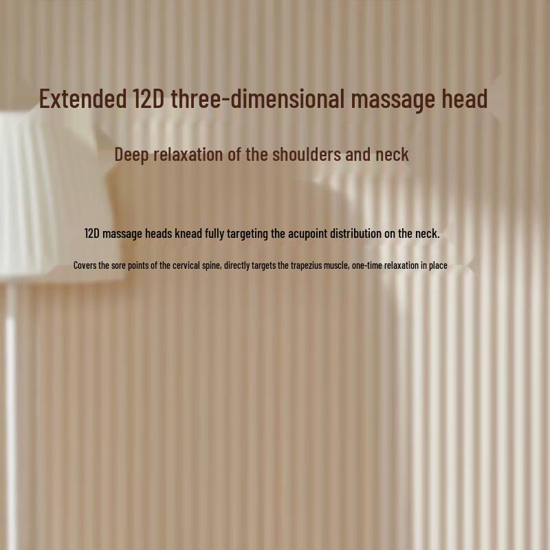 AUX Neck Massager with Heat and Kneading