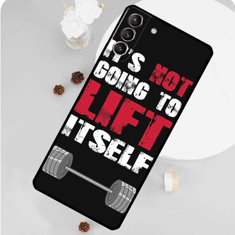Bodybuilding Gym Fitness Phone Case For Samsung Galaxy S25 S26 Ultra S20 S21 S22 S23 S24 S10 Plus S25 FE Funda Cover