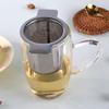 Scurgere de ceai din oțel inoxidabil în cană Infuzor de ceai cu capac Scurtă de ceai cu frunze libere Scurtă de ceai