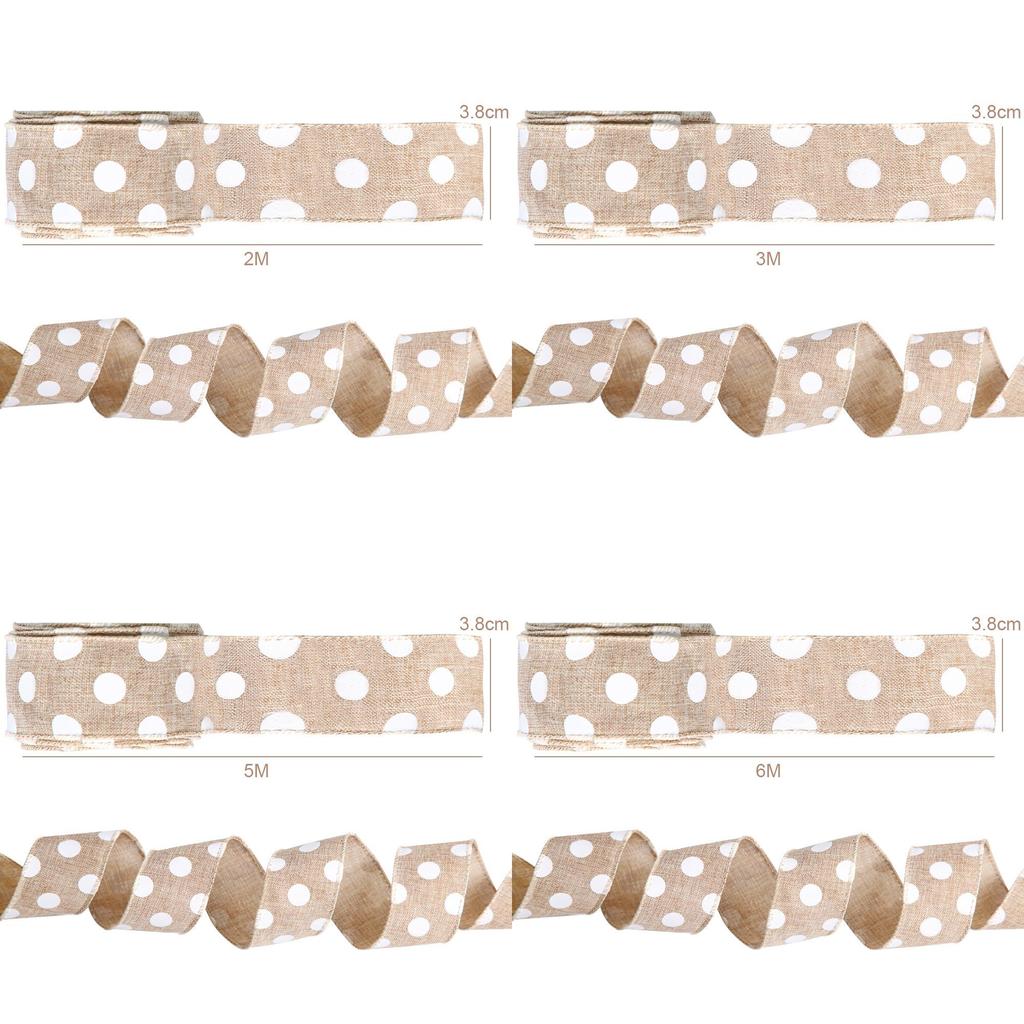 Exquisites Weihnachtsdrahtkantenband Perfekt für Feiertagsdekorationen und Baumschmuck