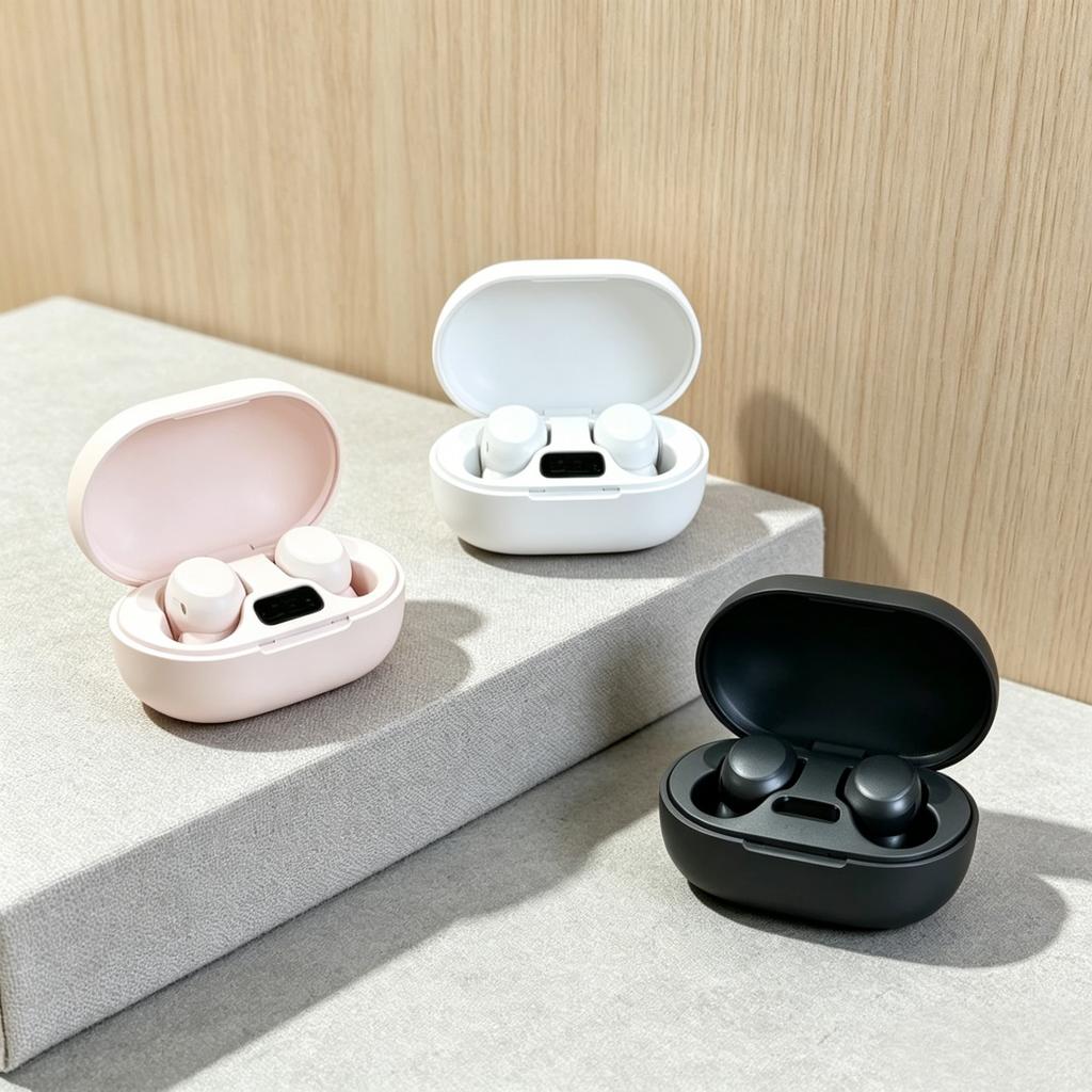 TWS Bluetooth Earphones Wireless bluetooth headset Noise Cancelling Headsets With Microphone Headphones apply to smartphones