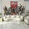 Apex Legends Wall Tapestry Aesthetic Wall Hanging Printed Fabric Blanket Decorative Tapestries for Bedroom Living Room Home Decor