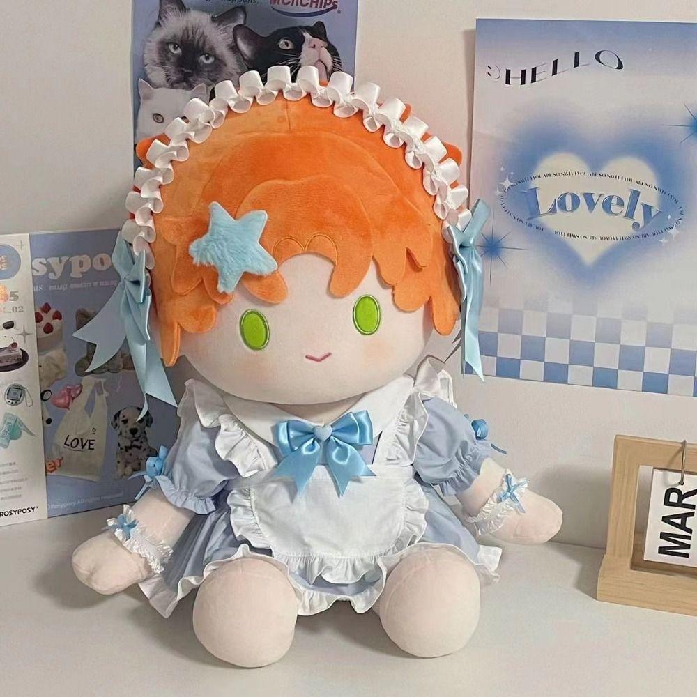 Doll Accessories 40cm Cotton Doll Clothes Wedding Dress Kawaii Cotton Doll Skirt  Costume Toy