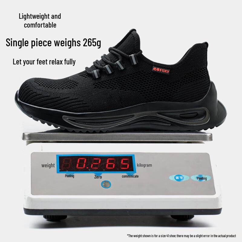 Men's Breathable Summer Insulated Safety Shoes