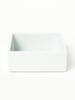 Beams Japan Kitchen Supplies [Special Order] Horie Touki Hasami Ware Two-Tiered Lunch Box, Medium, White