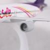 16Cm Metal Aircraft Model Replica Thai Smile 320 Airplane Scale Aviation Diecast Miniature Art Home Office Decor Toy Gift