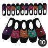 Arnold Palmer Women's Non-Slip No-Socks Non-Slip Fake Socks 10 Pairs Made In Korea