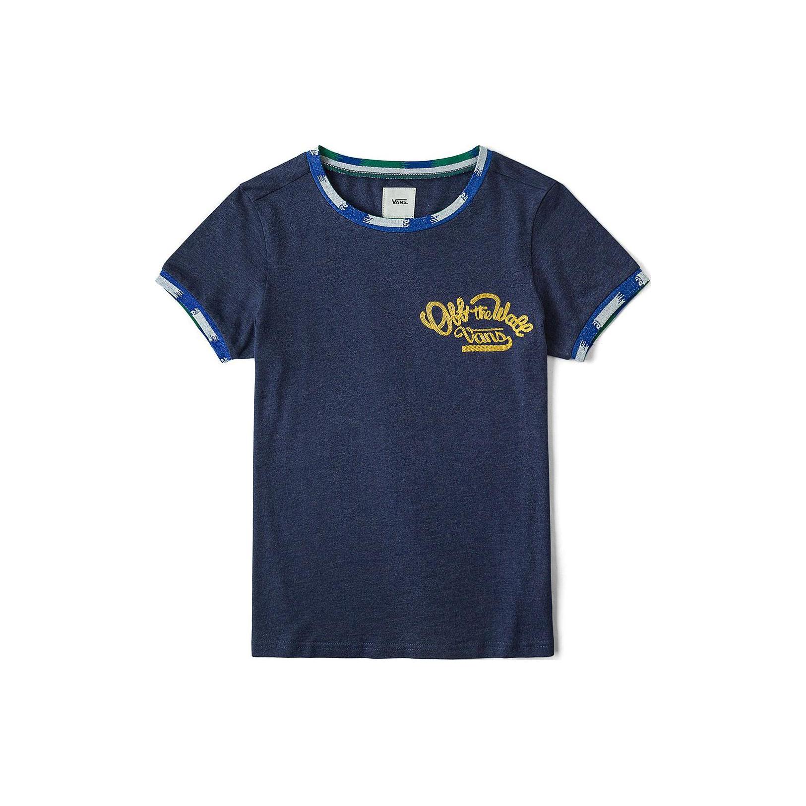 

New Vans Regular T Shirt Women s Dark Blue VN000H367UP S