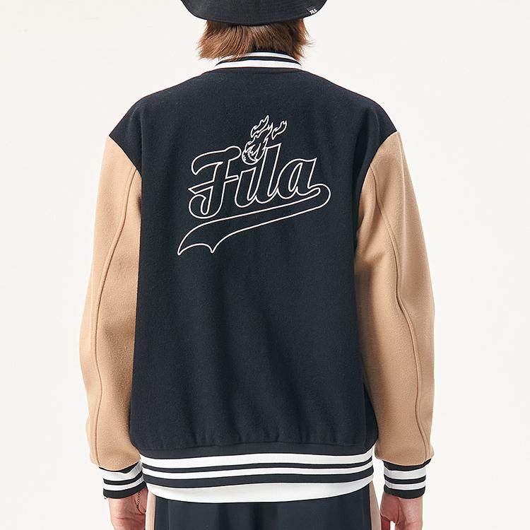 Fila Fusion BASEBALL Jacket Men's Pitch Black T11M142501FBK